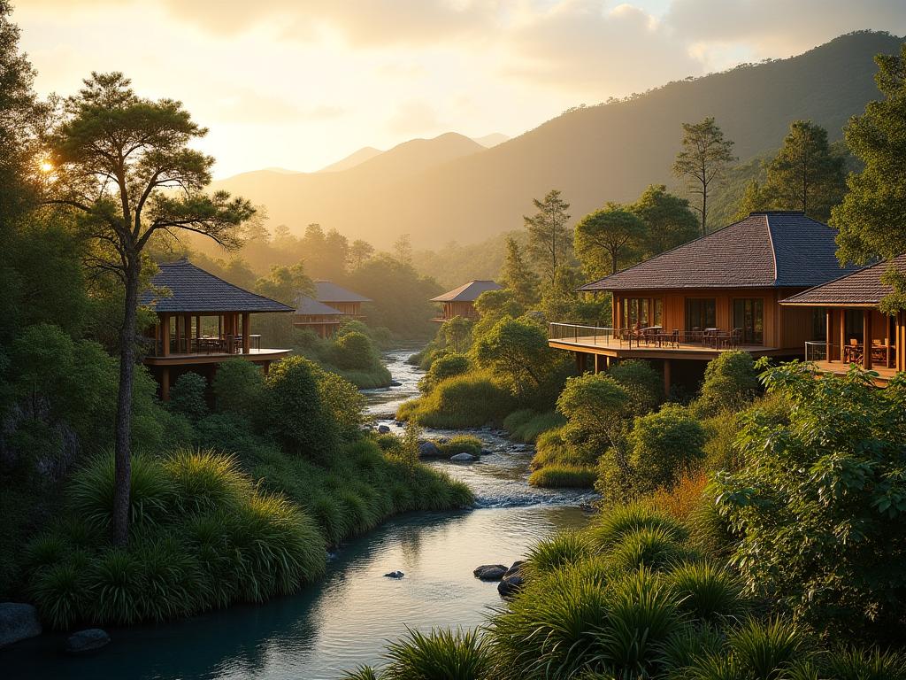 Eco resort sustainable landscape design sa Luzon